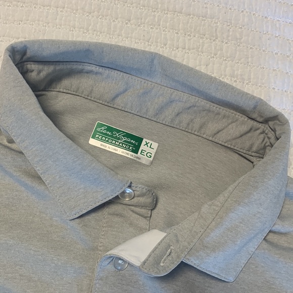 Golf Polo Ben Hogan white and grey XL - Picture 2 of 3